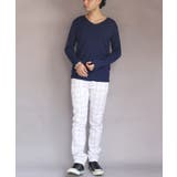 長袖Tシャツ Vネック メンズ ロングTシャツ ロンT インナー  | 8（eight）  | 詳細画像42 