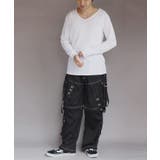 長袖Tシャツ Vネック メンズ ロングTシャツ ロンT インナー  | 8（eight）  | 詳細画像6 