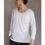 Uネック長袖Tシャツ メンズ ロングTシャツ ロンT インナー  | 8（eight）  | 詳細画像2 