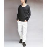 Uネック長袖Tシャツ メンズ ロングTシャツ ロンT インナー  | 8（eight）  | 詳細画像20 