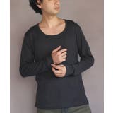 Uネック長袖Tシャツ メンズ ロングTシャツ ロンT インナー  | 8（eight）  | 詳細画像22 