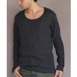 Uネック長袖Tシャツ メンズ ロングTシャツ ロンT インナー  | 8（eight）  | 詳細画像23 