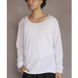 Uネック長袖Tシャツ メンズ ロングTシャツ ロンT インナー  | 8（eight）  | 詳細画像3 