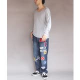 Uネック長袖Tシャツ メンズ ロングTシャツ ロンT インナー  | 8（eight）  | 詳細画像38 