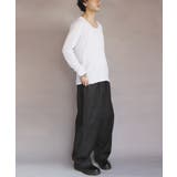 Uネック長袖Tシャツ メンズ ロングTシャツ ロンT インナー  | 8（eight）  | 詳細画像5 