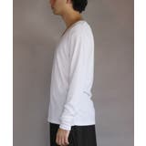 Uネック長袖Tシャツ メンズ ロングTシャツ ロンT インナー  | 8（eight）  | 詳細画像50 