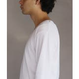Uネック長袖Tシャツ メンズ ロングTシャツ ロンT インナー  | 8（eight）  | 詳細画像54 