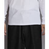Uネック長袖Tシャツ メンズ ロングTシャツ ロンT インナー  | 8（eight）  | 詳細画像58 