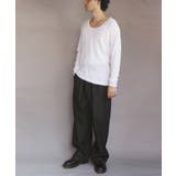 Uネック長袖Tシャツ メンズ ロングTシャツ ロンT インナー  | 8（eight）  | 詳細画像6 