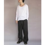 Uネック長袖Tシャツ メンズ ロングTシャツ ロンT インナー  | 8（eight）  | 詳細画像9 