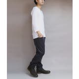 Vネック７分袖Tシャツ メンズ Ｔシャツ ７分袖 Vネック T/Cフライス | 8（eight）  | 詳細画像10 