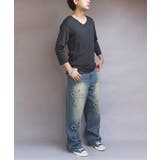 Vネック７分袖Tシャツ メンズ Ｔシャツ ７分袖 Vネック T/Cフライス | 8（eight）  | 詳細画像31 