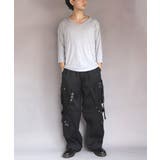 Vネック７分袖Tシャツ メンズ Ｔシャツ ７分袖 Vネック T/Cフライス | 8（eight）  | 詳細画像37 