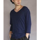 Vネック７分袖Tシャツ メンズ Ｔシャツ ７分袖 Vネック T/Cフライス | 8（eight）  | 詳細画像48 