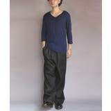 Vネック７分袖Tシャツ メンズ Ｔシャツ ７分袖 Vネック T/Cフライス | 8（eight）  | 詳細画像51 