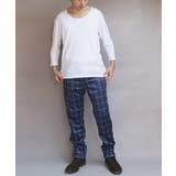 Uネック７分袖Tシャツ メンズ Tシャツ ７分袖 Uネック T/Cフライス | 8（eight）  | 詳細画像12 