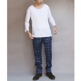 Uネック７分袖Tシャツ メンズ Tシャツ ７分袖 Uネック T/Cフライス | 8（eight）  | 詳細画像13 