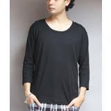 Uネック７分袖Tシャツ メンズ Tシャツ ７分袖 Uネック T/Cフライス | 8（eight）  | 詳細画像19 