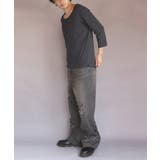 Uネック７分袖Tシャツ メンズ Tシャツ ７分袖 Uネック T/Cフライス | 8（eight）  | 詳細画像33 