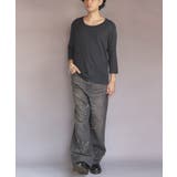 Uネック７分袖Tシャツ メンズ Tシャツ ７分袖 Uネック T/Cフライス | 8（eight）  | 詳細画像35 