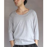 Uネック７分袖Tシャツ メンズ Tシャツ ７分袖 Uネック T/Cフライス | 8（eight）  | 詳細画像41 