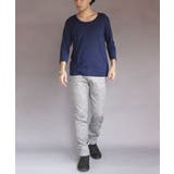 Uネック７分袖Tシャツ メンズ Tシャツ ７分袖 Uネック T/Cフライス | 8（eight）  | 詳細画像60 