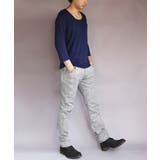 Uネック７分袖Tシャツ メンズ Tシャツ ７分袖 Uネック T/Cフライス | 8（eight）  | 詳細画像61 