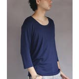 Uネック７分袖Tシャツ メンズ Tシャツ ７分袖 Uネック T/Cフライス | 8（eight）  | 詳細画像53 