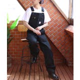 ブラック | Carhartt オーバーオール メンズ ダック生地 カーハート | 8(eight)