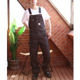 ダークブラウン | Carhartt オーバーオール メンズ ダック生地 カーハート | 8(eight)