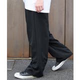 ブラック | ワイドパンツ メンズ チノパンツ | 8(eight)