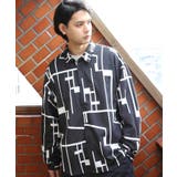 ブラックＬ | シャツ メンズ 総柄 | 8（eight） 
