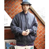 ネイビー | ビッグMA 1 ミリタリージャケット | 8(eight)