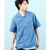 ブルー | オープンカラーシャツ メンズ 半袖シャツ全12色 | 8（eight） 
