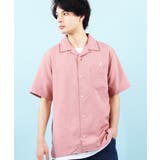 ダークピンク | オープンカラーシャツ メンズ 半袖シャツ全12色 | 8（eight） 