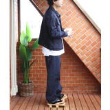 ワイドデニム メンズ ジーンズ ワイドフィット5Pパンツ Hanes  | 8（eight）  | 詳細画像22 