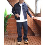 ワイドデニム メンズ ジーンズ ワイドフィット5Pパンツ Hanes  | 8（eight）  | 詳細画像18 