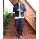 ワイドデニム メンズ ジーンズ ワイドフィット5Pパンツ Hanes  | 8（eight）  | 詳細画像21 