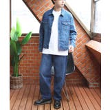 ワイドデニム メンズ ジーンズ ワイドフィット5Pパンツ Hanes  | 8（eight）  | 詳細画像36 