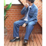 ワイドデニム メンズ ジーンズ ワイドフィット5Pパンツ Hanes  | 8（eight）  | 詳細画像32 