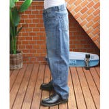 ワイドデニム メンズ ジーンズ ワイドフィット5Pパンツ Hanes  | 8（eight）  | 詳細画像38 