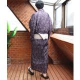 浴衣 メンズ 格子 浴衣 単品 総柄 夏 夏祭り 花火大会に  | 8（eight）  | 詳細画像55 