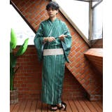 11 | 浴衣 メンズ 格子 浴衣 単品 総柄 夏 夏祭り 花火大会に  | 8（eight） 