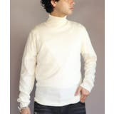 カシミヤタッチタートルネック ニットセーター メンズ ニット | 8(eight) | 詳細画像1