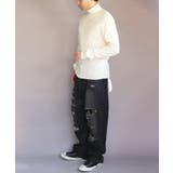 カシミヤタッチタートルネック ニットセーター メンズ ニット | 8(eight) | 詳細画像8