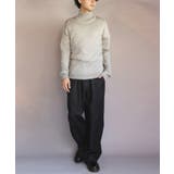 カシミヤタッチタートルネック ニットセーター メンズ ニット | 8(eight) | 詳細画像23