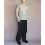 カシミヤタッチタートルネック ニットセーター メンズ ニット | 8(eight) | 詳細画像25