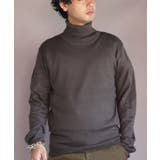 カシミヤタッチタートルネック ニットセーター メンズ ニット | 8(eight) | 詳細画像29