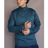 インクブルー | カシミヤタッチタートルネック ニットセーター メンズ ニット | 8(eight)