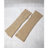 ベージュ | カシミヤタッチアームカバー メンズ レディース アームウォーマー | 8(eight)